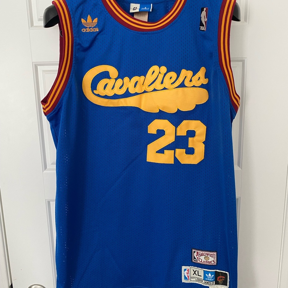 Lebron James Cleveland Cavaliers Adidas Blue Jersey
